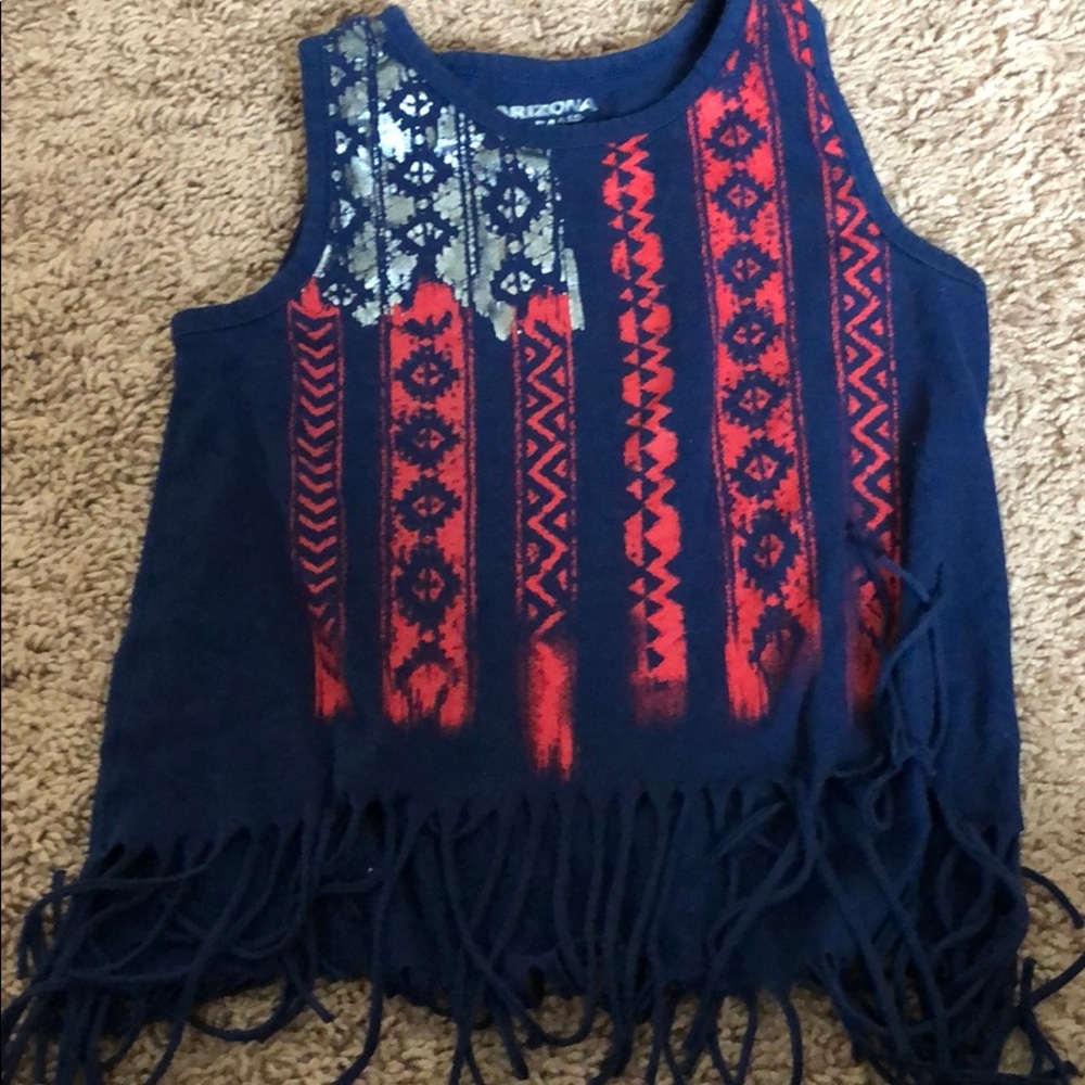 Cute flag tank top